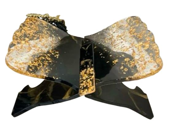 Premium Black Gold Quran Stand | Foldable Resin Islamic Holy Quran Holder | Decorative Rehal for Home, Mosque & Eid Gifts-image-47