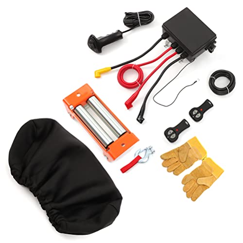 Winche eléctrico SCITOO 13500Ibs 24V 4WD ATV UTV miniatura 3