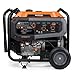 Generac 12,500 Starting Watt Tri-Fuel Portable Generator - Electric Start - Gas, Propane or Natural Gas - Home Backup, Jobsite, or RV - Quiet Operation - Long Runtime - 49-State Compliant