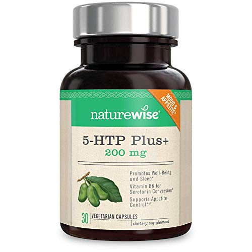 NatureWise 5-HTP Max Potency 200mg | Mood Support, Natural Sleep Aid & Helps
