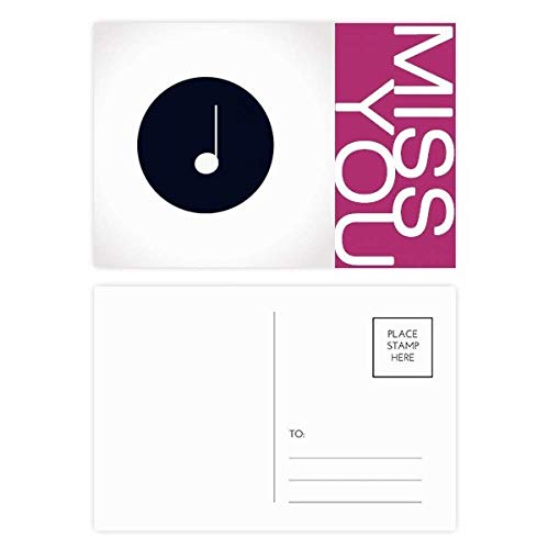 Carte postale musique DIYthinker pour écrire un grand merci après un concert ou un anniversaire
