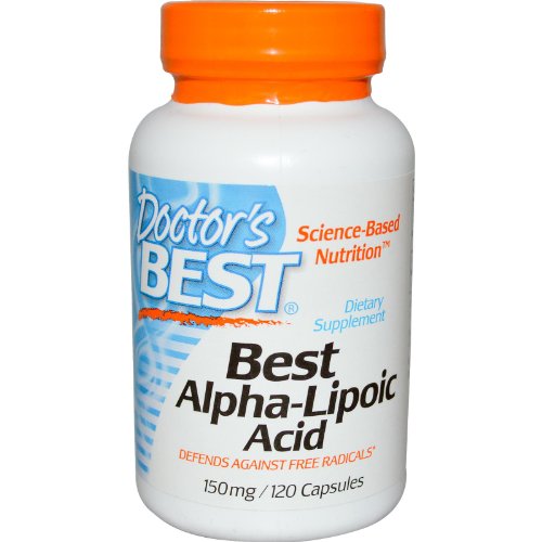 Meilleur acide alpha-lipoïque, 150 mg, 120 Capsules - Doctor est ...