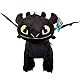 Petoske Toothless Night Fury 40cm Drachenzähmen leicht gemacht 3 Schwarz Plüsch Films How To Train Your Dragon 3 Original leuchtet im Dunkeln