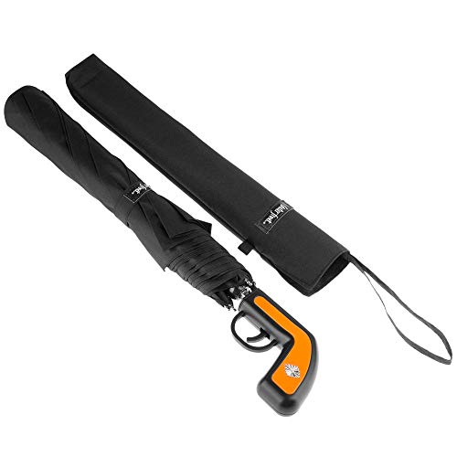 Guarda-Chuva 102cm de Abertura com cabo de Arma Pistol Crest - Waterfront Guarda-Chuva Compacto 102c