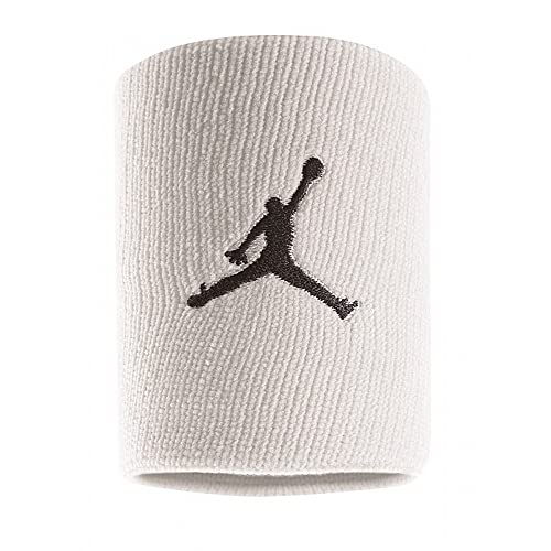 Nike Jordan Jumpman Sweatband, White/Black, 1 Size