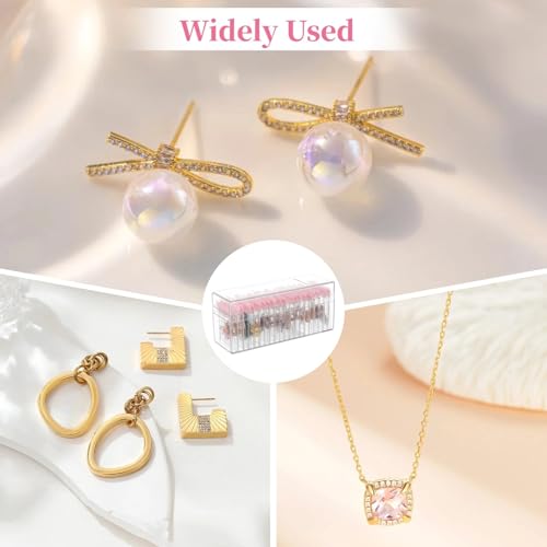 Estuche de joyería de viaje para aretes ideal para regalar 4