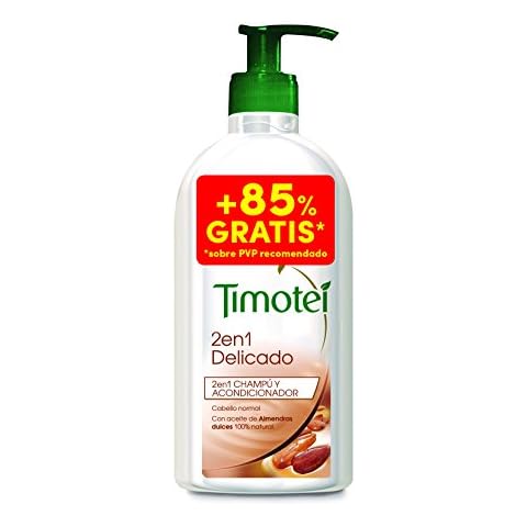 Champú Timotei 2 en 1 delicado almendras 750 ml Cover