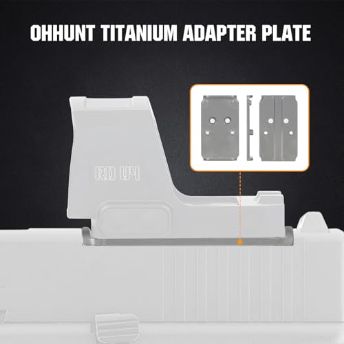 Placa de montaje para Glock 17 19 MOS con Holosun 508T 8