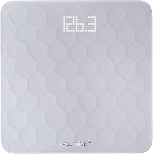 Greater Goods Scale for Body Weight, Accurate Digital Bathroom Scale with Non-Slip Textured Silicone Cover, 400lbs Capacity, Light Gray