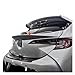 Car Rear Spoiler Wing Lip Extension Compatible For Toyota Corolla 5 Door Hatchback 2019-2022 Rear Trunk Tailgate Mid Spoiler Wing Lip(Middle Carbon Color)