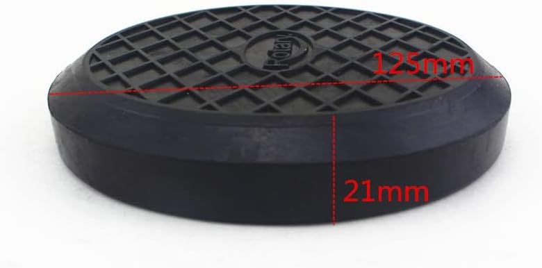 Universal 4PCS 125mm Round Rubber Arm Pads Lift Pad Rubber Arm Pad Fit for Auto Lift Car Auto Truck Hoist