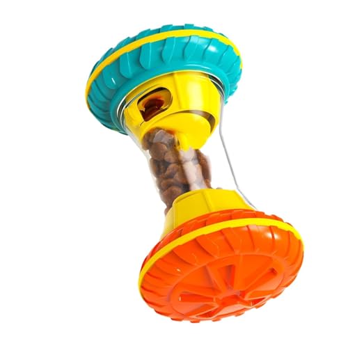 Jouet Distributeur de Friandises Canin,Distributeur Lent et Réglable Puzzle - Jeu de Réflexion pour Chien - Extérieur Camping Entraînement Appartement...