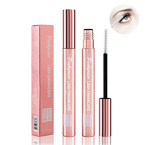 PINKGREEN Eyelash Growth Serum, Natural Lash Enhancer Lashes Boosting Serum for Brows, Eyebrows and Eyelash Regrowth, Thicker and Longer Hair