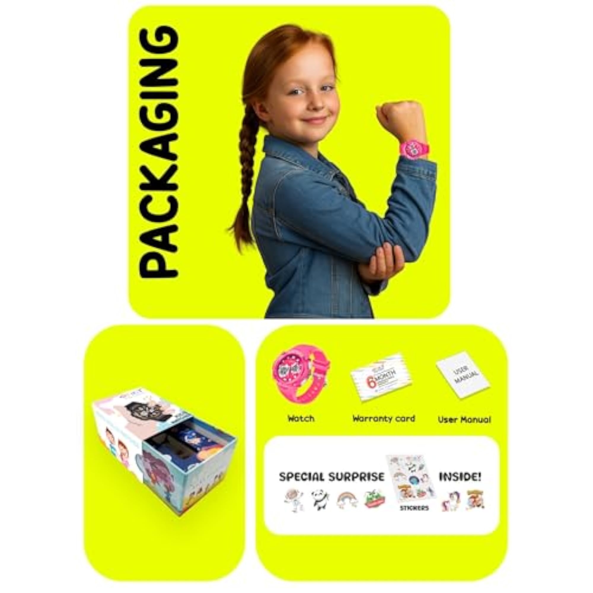 Kids Round Premium Analog Digital Sports Watch