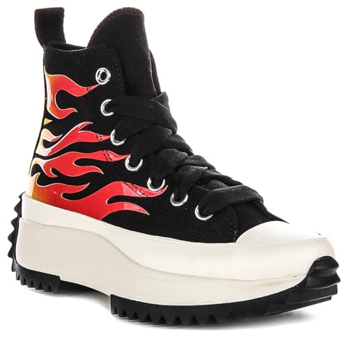 Converse Run Star Hike Hi Flame Skates Men's Textile Trainers