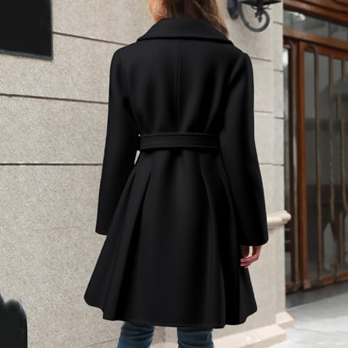 Women’s Hooded Long Sleeve Zip Up Sherpa Lined Jacket for Casual Outdoor - Image 4