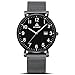 LN LENQIN Herren Uhr Edelstahl Uhren Herren M&auml;nner Analog Quarz Armbanduhren 30M wasserdichte Mode Casual Uhr f&uuml;r M&auml;nner