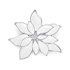 Bling-Jewelry-Large-Statement-Flower-Holiday-Party-White-Red-Enamel-Poinsettia-Brooch-Christmas-Scarf-Pin-for-Women-Silver-Or-Gold-Plated