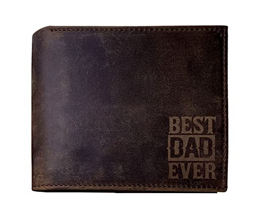 Custom Dad Gifts for Christmas, Custom Wallets for Dad, Best Papa Ever Wallet, Christmas Stocking Stuffers, Personalized Grandpa Birthday Gifts from Son, Daughter, Customizable Wallets for Fathers Day2