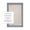 ATS Acoustics Sound Absorbing Acoustic Panel with Sona Fabric, NRC 1.0, Fire Rated, 24 x 36 x 2 (Blue Smoke)