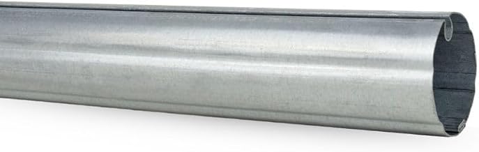 TENDAGGIMANIA Universal Galvanised Iron Roller for Sun Awning Balcony and Extendable Arms, Diameter 60 – 70 mm – (Length 2 m – Diameter 60 mm)