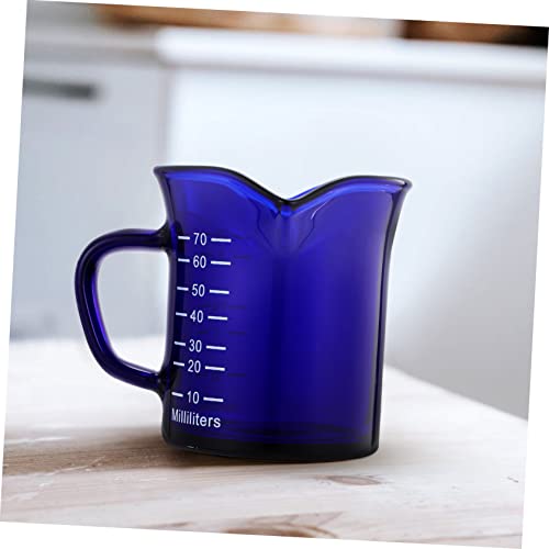 Zerodeko medidor de leite de boca dupla medidor barista de alta temperatura xícara de café chicara d