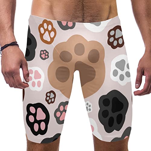 Traje de natación contorneado para hombres, ideal para evitar la fricción en competición