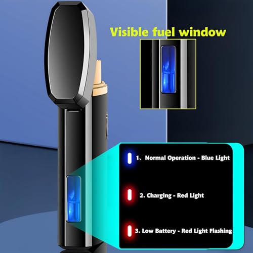 Encendedor de Mecha Doble Recargable USB miniatura 4