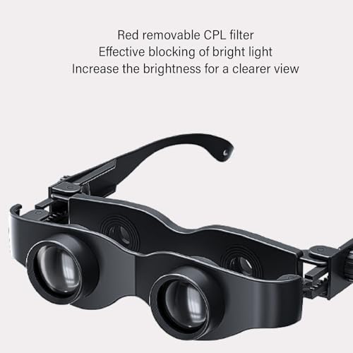 Zopsc Binoculares 3X con Lente Ajustable HD miniatura 5