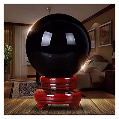 Boule d'obsidienne contre le stress : pierre de guérison brute - 3