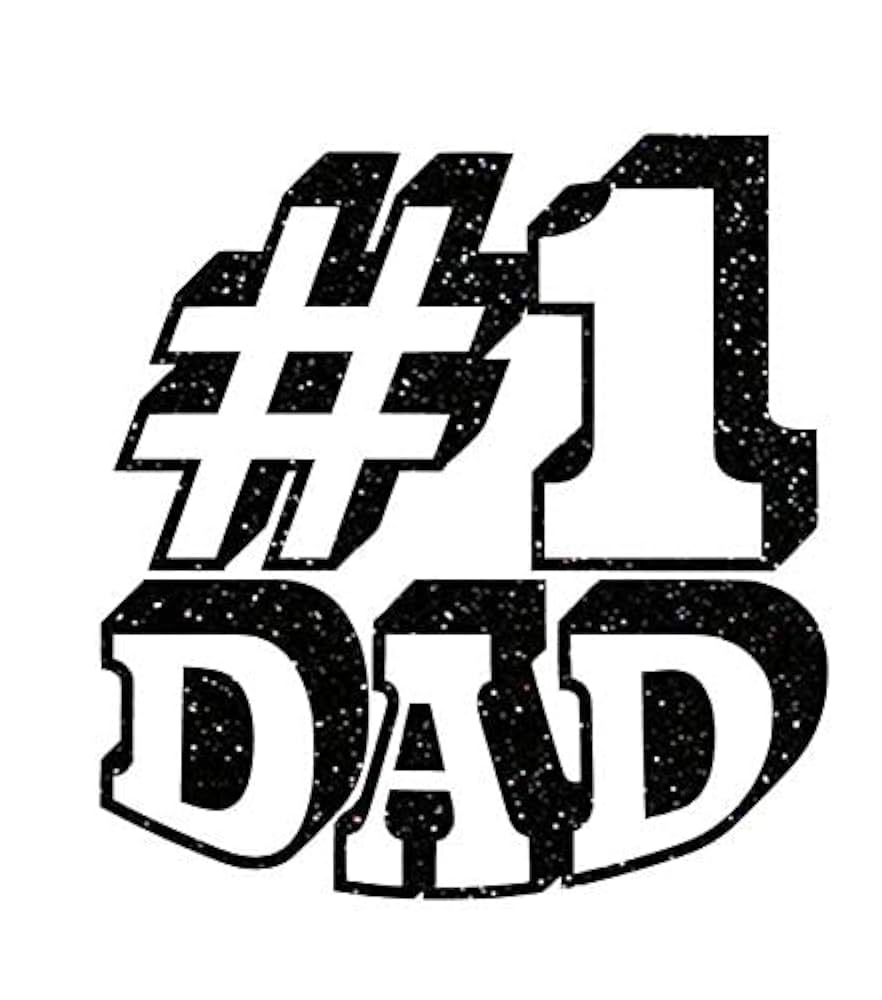 amazon-com-number-1-dad-iron-on-decal-father-s-day-tshirt-transfer-diy-crafts-iron-on-transfer-gifts-for-dad-1-dad-home-kitchen
