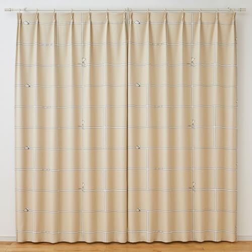 �X�~�m�G(Suminoe) �J�[�e�� �x�[�W�� 100×200cm PEANUTS �R�~�b�N�O���b�h �􂦂� P1064 1����