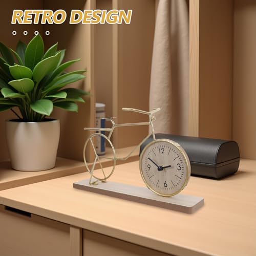 Reloj de mesa compacto para ganar espacio y decorar escritorios vacíos 6