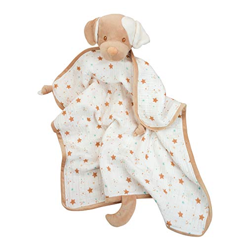 Image of Douglas Baby Auggie Tan Puppy Dog Blanki Lovey Blanket