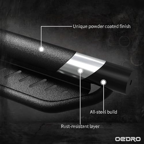 Estribos laterales OEDRO para Ram 1500 Crew Cab miniatura 3