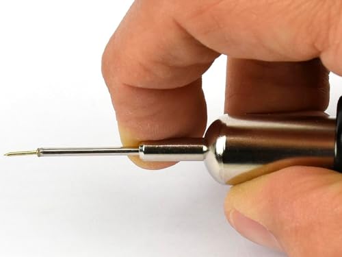 Artesanía Latina - Werkzeug für den Modellbau und Holzhandwerk, Magnetischer Nagler - 100 Messing-Eisennägel von 5 mm und 10 mm - Modell 27023-1 - Modellbau-Werkzeugsatz zum Zusammenbau