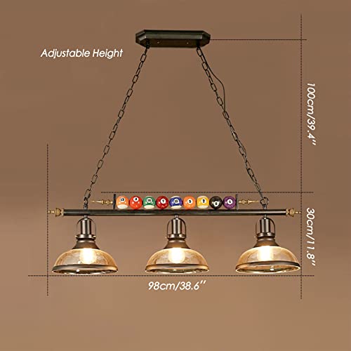 Luminaire de plafond pour bar au design de ferme rétro noir mat