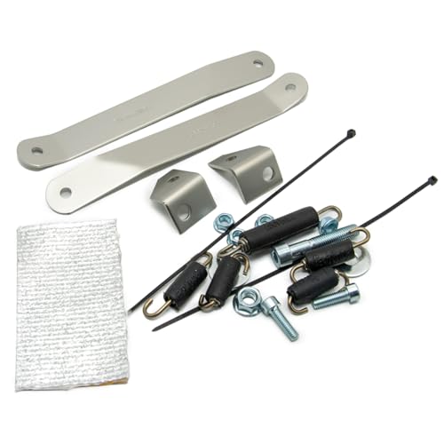 Auspuffhalterung Ersatzteil Set LeoVince Haltesatz Auspuffanlage für Yamaha FZ6