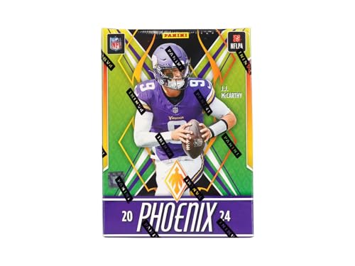 2024 Panini Phoenix Football 6-Pack Hobby Blaster Trading Card Box (Two Autographs Per Box)