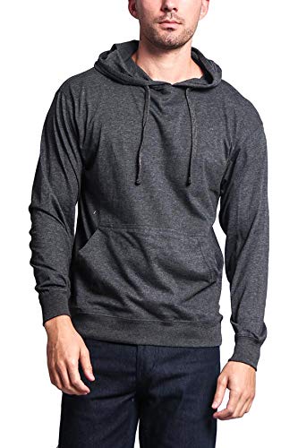 G-Style USA - Sudadera con capucha para hombre - Gris - Large