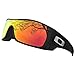 Dynamix Polarized Replacement Lenses for Oakley Batwolf OO9101 | Easy To Install | Fit Perfectly | Fire Red
