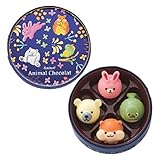 ゴンチャロフ アニマルショコラ 1缶(4個入) 2022 バレンタイン ホワイトデー アニマル チョコレート バレンタイン限定 ギフト チョコ お菓子