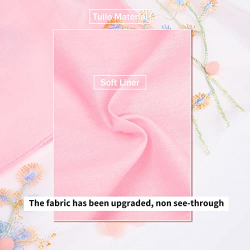 LittleSpring Girls Qipao Dress Sleeveless Summer Chinese Flowers Traditional Dress4