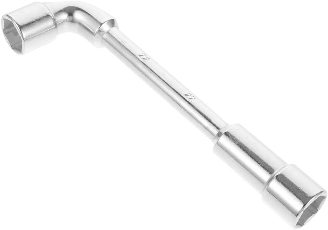 L-shaped 21mm Socket Wrench Double-ended Spanner for Car and Motorcycle Tire Repair Wheel Maintenance Tool