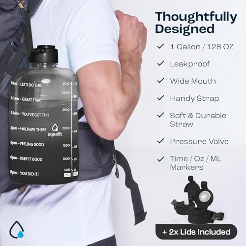 Aquafit AFBO0126 1 Gallon Water Bottle thumb #4