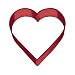Wilton Red Metal Heart Cookie Cutter 3"