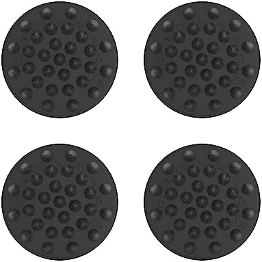 Brollitest Lot de 4 pieds de haut-parleur - Amortisseurs de