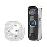 Swann Buddy4K UHD Wireless Video Doorbell & Chime | No Monthly Fee | Ultra-Wide 165° View | Smart Analytics | 2-Way Audio | Night Vision | Easy Installation | Indoor & Outdoor Surveillance | 4KBUDDY