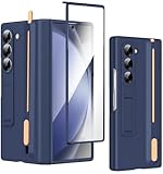 [Sensation de Préhension Ultra Mince et Améliorée] - La NINKI Coque pour Z Fold 5 Samsung conception slim et slim fit apporte un sentiment de téléphone nu, mais bien protégé. Le revêtement mat sur le dos assure une excellente résistance au dérapage ainsi qu’une sensation soyeuse capable de résister aux taches, empreintes digitales et rayures.
