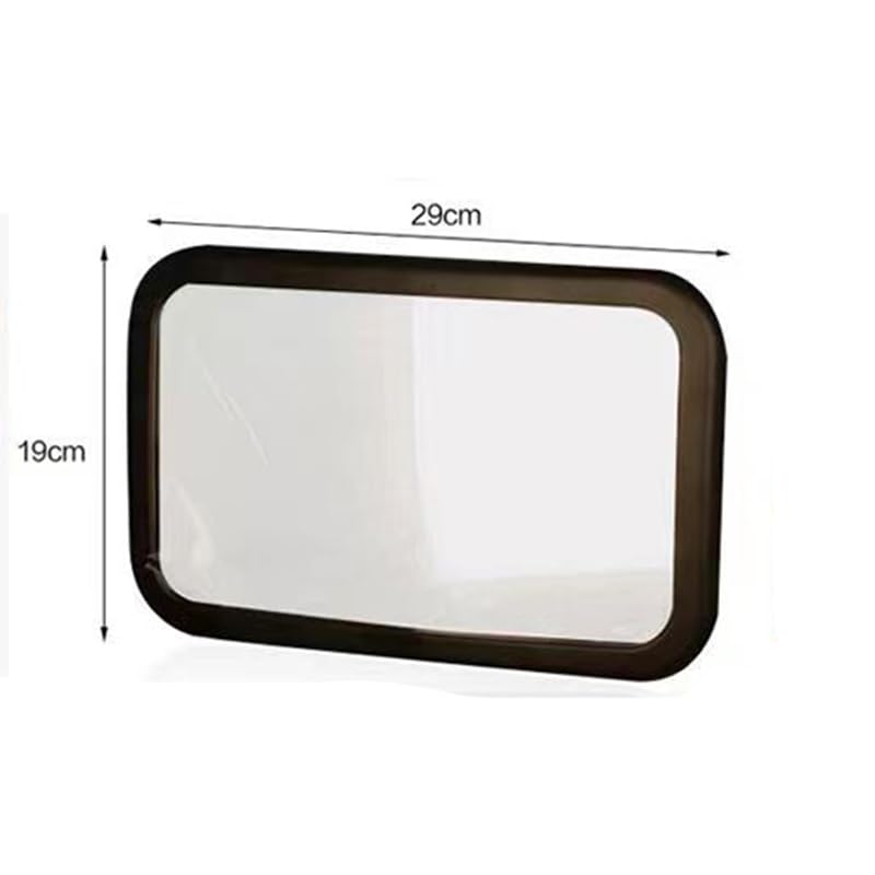 Espejo para Asiento de Coche Espejo retrovisor for Coche MG ZS EV, Espejo retrovisor for Asiento Trasero de Coche, irrompible, Ajustable, de Seguridad, Accesorios for Coche(B)